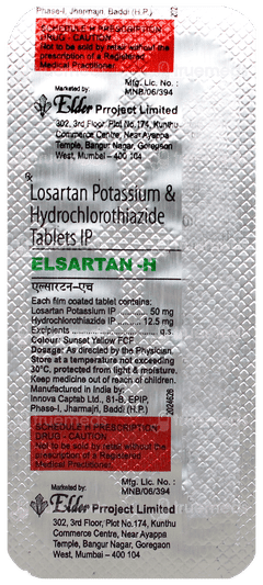 Elsartan H Tablet 10 Elsartan H Tablet 10