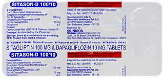 Sitason D 100/10 Tablet 10