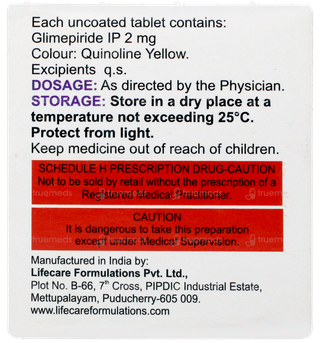 Glimiprime 2 Tablet 15