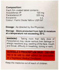 Acecloheal Plus Tablet 15