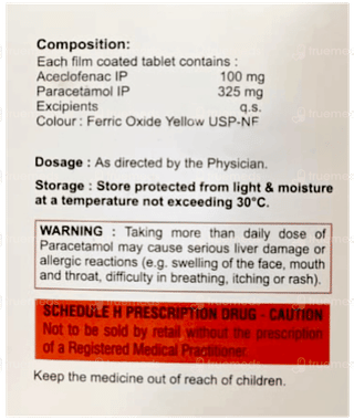 Acecloheal Plus Tablet 15