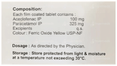 Acecloheal Plus Tablet 15