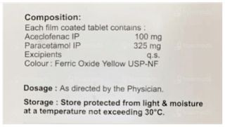 Acecloheal Plus Tablet 15