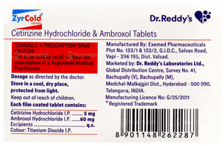 Zyrcold Tablet 15