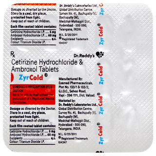 Zyrcold Tablet 15
