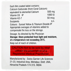 Calgrow K2 Tablet 15