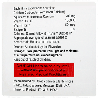 Calgrow K2 Tablet 15