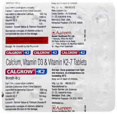 Calgrow K2 Tablet 15