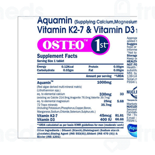 Osteo 1st Tablet 15