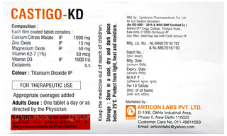 Castigo Kd Tablet 10
