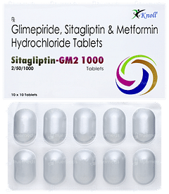 Sitagliptin Gm2 1000 Tablet 10