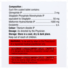 Sitagliptin Gm2 1000 Tablet 10