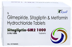 Sitagliptin Gm2 1000 Tablet 10