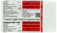 Sitagliptin Gm2 1000 Tablet 10