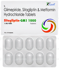 Sitagliptin Gm1 1000 Tablet 10