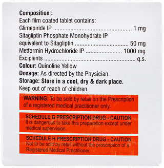 Sitagliptin Gm1 1000 Tablet 10