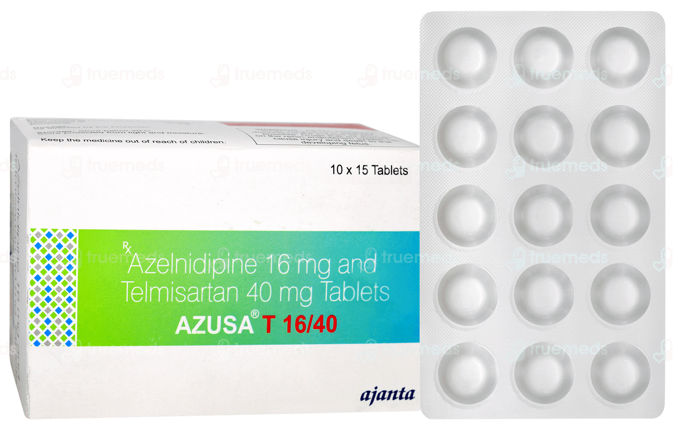 Azusa T 1640 Mg Tablet 15 - Uses, Side Effects, Dosage, Price | Truemeds