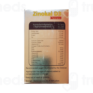 Zinokal D3 Tablet 10
