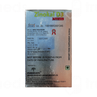 Zinokal D3 Tablet 10