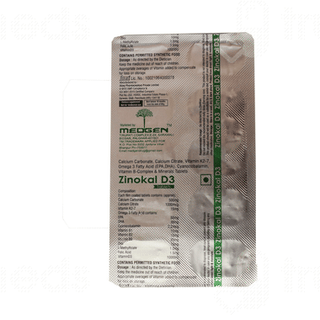 Zinokal D3 Tablet 10