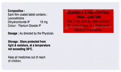 Cetloc L 10 Tablet 10 Cetloc L 10 Tablet 10