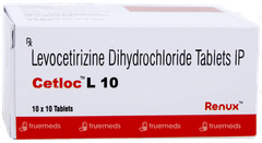 Cetloc L 10 Tablet 10 Cetloc L 10 Tablet 10