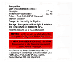 Linatis M 2.5/500 Tablet 10