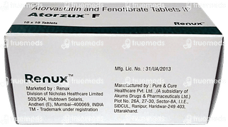 Atorzux F Tablet 10