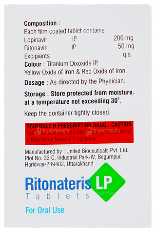 Ritonateris Lp Tablet 60