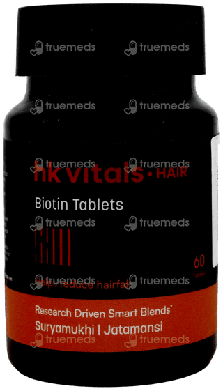 Healthkart Hk Vitals Hair Biotin Tablet 60