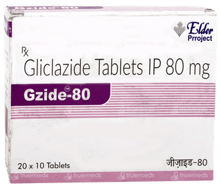 Gzide 80 Tablet 10