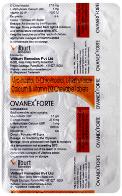 Ovanex Forte Chewable Tablet 10