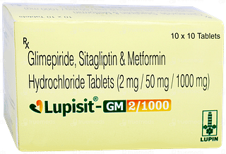 Lupisit GM 2/1000 Tablet 10