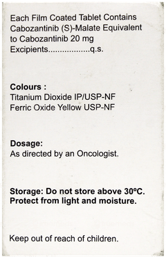 Cabolong 20Mg Tablet 30