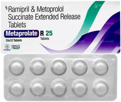 Metaprolate R 25  Tablet 10