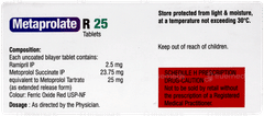 Metaprolate R 25  Tablet 10