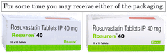 Rosuren 40 Tablet 10 Rosuren 40 Tablet 10