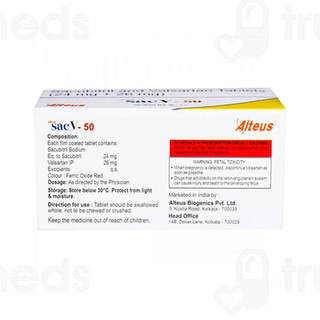 Sac V 50 Tablet 15