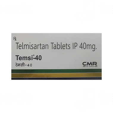 Temsi 40 Tablet 15: Uses, Side Effects, Price & Substitutes