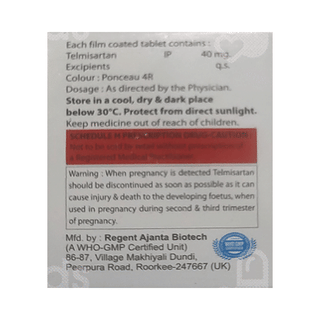 Temsi 40 Tablet 15