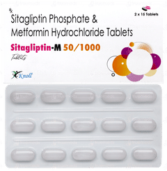 Sitagliptin M 50/1000 Tablet 15