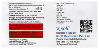 Sitagliptin M 50/1000 Tablet 15