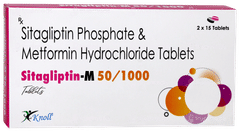 Sitagliptin M 50/1000 Tablet 15
