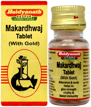 Baidyanath Makardhwaj With Gold Tablet 10