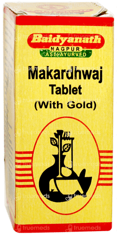 Baidyanath Makardhwaj With Gold Tablet 10