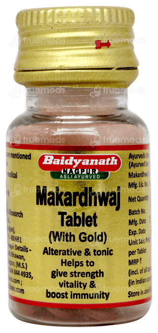 Baidyanath Makardhwaj With Gold Tablet 10