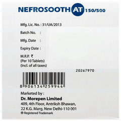 Nefrosooth At 150/500 Mg Tablet 10