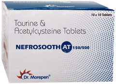 Nefrosooth At 150/500 Mg Tablet 10