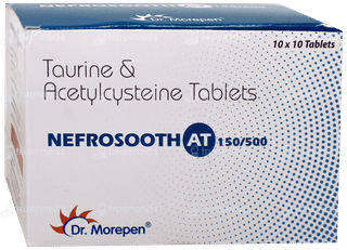 Nefrosooth At 150/500 Mg Tablet 10