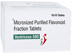 Ventricose 500 Tablet 10